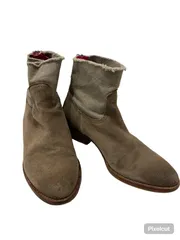 ZM1680 ZADIG & VOLTAIRE ザディグ エ ヴォルテール  スエード　ショートブーツ　ベージュ　レディース　サイズ37