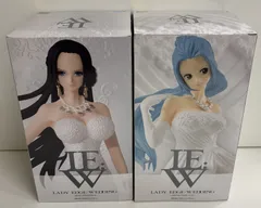 ワンピース　LADY EDGE:WEDDING　フィギュア　ボア・ハンコック　ネフェルタリ・ビビ