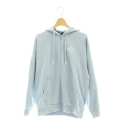 アディダス adidas 23AW ブルー ワーディング ルーズフィット フリース フルジップパーカー ブルゾン スウェット バックプリント XS スモークブルー IM8738 /ES ■OS