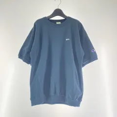 【中古】SOPH.×Champion REVERSE WEAVE BASIC S/S CREWNECK SWEAT サイズL ブラックソフネット チャンピオン[17]