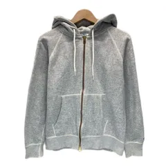 ORCIVAL　ジップアップパーカー　フルジップ　フーディ　裏起毛　無地　ワンポイント　ブランドロゴ　ワッペン　古着