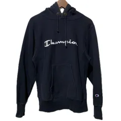 Champion REVERSE WEAVE　パーカー　フーディ　プルオーバー　裏起毛　ワンポイント　ブランドロゴ　刺しゅう　アメカジ　古着