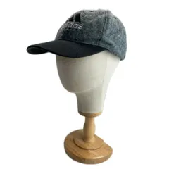 adidas　ベースボールキャップ　キャップ　帽子　6パネル　無地　ワンポイント　ブランドロゴ　スリーストライプ　刺しゅう　アイレット　スナップバック　スポーツ　古着