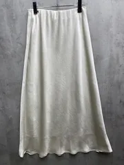 BEAUTY & YOUTH ビューティ&ユース ユナイテッドアローズ ポリエステル マーメイドフレアスカート 2 sizeM/アイボリー ◇■レディース