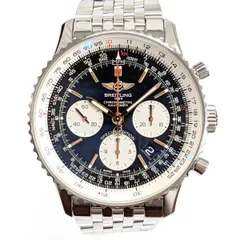 【再値下げ】BREITLING ブライトリング ナビタイマー BO1 Japan Edition 腕時計 AB0121 メンズ ステンレス ブラック 【中古】のサムネイル