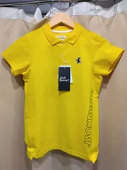 【新品未使用】Jack Bunny!! by PEARLY GATES ジャックバニー ROUNDラビット！レディース ソロテックス 定番系カノコ半袖ポロシャツ 263-3160222/23A   (新橋店)