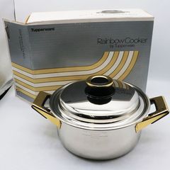 新古品 タッパーウェア レインボウクッカー 21cm寸胴鍋用パスタ