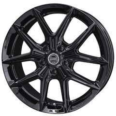 ホイール4本セット 14インチ 4.5J+45 4H-100 SMACK CREST サファイア