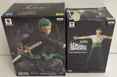 ワンピース　フィギュア　ゾロ　２個セット　プライス品