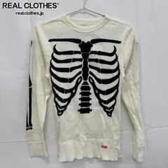 Supreme×Hanes/シュプリーム×ヘインズ【21AW】 Bones Thermal Crew/ボーンズ サーマル クルー/長袖Tシャツ/S