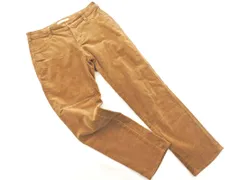 chocol raffine robe ショコラフィネローブ コーデュロイ テーパード パンツ sizeL/キャメル ◇■ レディース