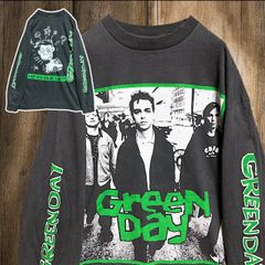 Green Day グリーンデイ vintage加工 ロンT 長袖 90sパンク - メルカリ