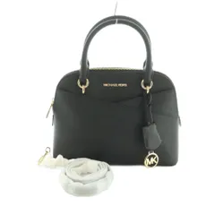 マイケルコース MICHAEL KORS 2WAY ショルダーバッグ ハンドバッグ レザー 黒 ブラック /MI ■GY49