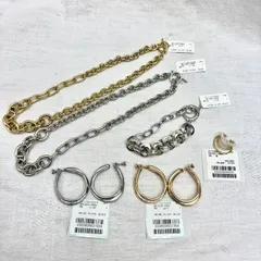 283 アクセサリーまとめ売り 新品未使用 ネックレス・ブレスレット・イヤリング・イヤーカフ 計6点