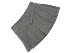 ZARA ザラ プリーツ ミニ スカート パンツ sizeS/グレー ■■ レディース