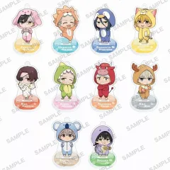 【中古】アクリルスタンド・アクリルパネル 全10種セット 「WIND BREAKER ちびアクスタコレクション パジャマパーティーver.」
