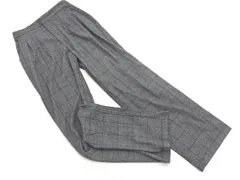 ZARA basic ザラ ベーシック グレンチェック ワイド パンツ sizeS/グレー ◇■ レディース