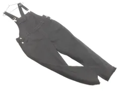 ZARA basic ザラ ベーシック サロペット オーバーオール sizeL/黒 ■■ レディース