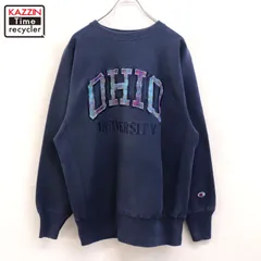 90s USA製 vintage Champion カレッジ リバースウィーブスウェット メンズ 表記XLサイズ