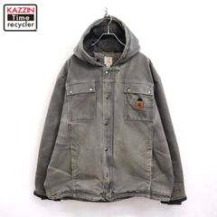 00s USA製 Carhartt アクティブジャケット ハーレーダビッドソン BRN