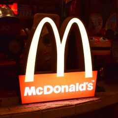 McDonald's Mロゴマクドナルドゴールデンアーチ重さ約250グラム非売品