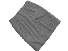 新品 NATURAL BEAUTY BASIC ナチュラルビューティーベーシック ウール混 スカート sizeM/グレー ◇■ レディース