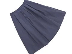 J.PRESS ジェイプレス フレア スカート size9/紺 ■■ レディース