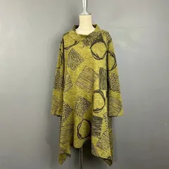 koibito misaki コイビトミサキ ワンピース チュニック 変形 アシンメトリー デザイン モックネック レーヨン混 レディース M-L