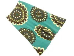 Jocomomola ホコモモラ ウール混 花柄 フレア スカート size40/緑ｘ茶 ◇■ レディース