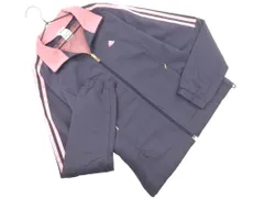 adidas アディダス トラック ジャケット sizeM/チャコールｘピンク ◇■ レディース