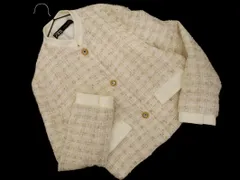 ZARA ザラ ツイード ジャケット sizeS/ライトベージュ ■◇ レディース