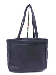 NINA RICCI ニナリッチ レザー トート バッグ 黒 ■■ レディース