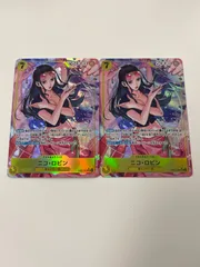ワンピースカード　ニコロビン　パラレル2枚 eb03