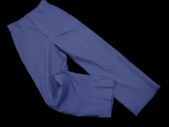 green label relaxing グリーンレーベルリラクシング ユナイテッドアローズ ウール混 パンツ size34/青 ◇■ レディース
