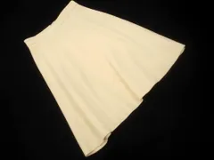 NOLLEY'S ノーリーズ ウール混 フレア スカート size34/オフホワイト ◇■ レディース