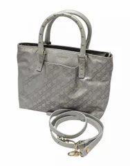 ゲラルディーニ ２WAY　ハンドバッグ　ショルダーバッグ ミニトートバッグ シルバー スタッズ　総柄 ソフティ ナイロン レディース GHERARDINI