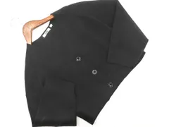 Uniqlo U ユニクロ ユー ルメール ウール混 Vネック カーディガン sizeXS/黒 ◇■ レディース
