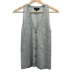 theory(セオリー) ベスト サイズS レディース美品  - ライトグレー