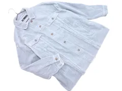 ZARA ザラ コーデュロイ シャツ ジャケット sizeL/青 ◇■ レディース