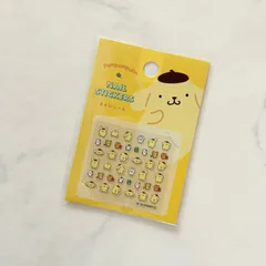 新品 サンリオ ポムポムプリン ネイルシール ミニシール キャラクター 爪 デコシール