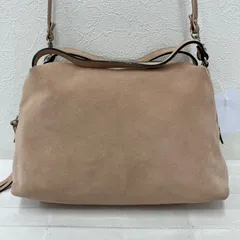 7408　GIANNI CHIARINI　ジャンニキアリーニ　ジャンニキャリーニ　アリファ　2way　ショルダーバッグ　ハンドバッグ　スウェード　スエード　ベージュ　ゴールド　レディース　レザー
