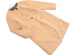 BEAMS LIGHTS ビームスライツ ウール混 ノーカラー コート size36/ベージュ ◇■ レディース