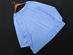 ZARA ザラ ニット セーター sizeL/青 ◇■ レディース
