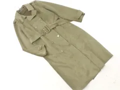 ZARA basic ザラ ベーシック フェイクスエード トレンチ コート sizeM/カーキ ◇■ レディース