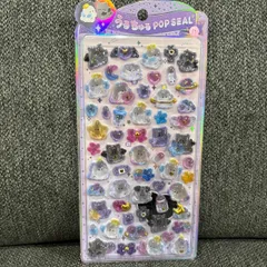 オバケーヌ うるちゅる POPシール テンシーヌ アクマーヌ｜立体 ぷっくり デコシール｜正規品 新品