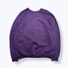 タルテックス スウェット ラグラン USA製 90s 無地 XL 紫 17113 - メルカリ