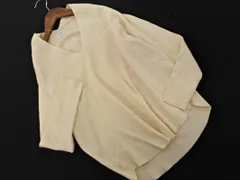 URBAN RESEARCH DOORS アーバンリサーチドアーズ Vネック ニット セーター sizeone/アイボリー ◇■ レディース