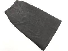 GLOBAL WORK グローバルワーク コーデュロイ フロントスリット ロング スカート sizeS/チャコール ◇■ レディース