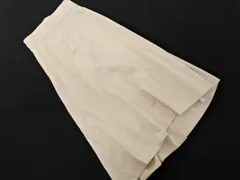 ADAM ET ROPE' アダムエロペ レースアップ ロング スカート sizeF/オフホワイト ■■ レディース