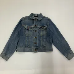◆ Lee リー デニムジャケット アウター 春秋 ボタン デニム ブルー系 サイズ36 Ｓサイズ レディース 古着 0.6kg